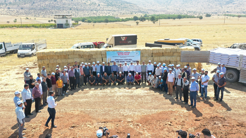 “Depremzede Çiftçimizin Yaralarını El Birliğiyle Sarıyoruz”